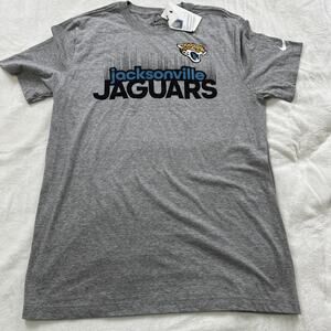 The Nike Tee Jacksonville Jaguars Shirt Mens‎ Size Medium Gray NFL Team Apparel